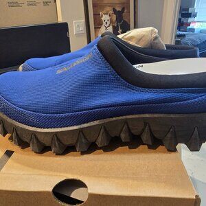 Salomon Snowclog Blue Quartz Black L47688100 Men's Size 11 HIKING TRAIL WINTER